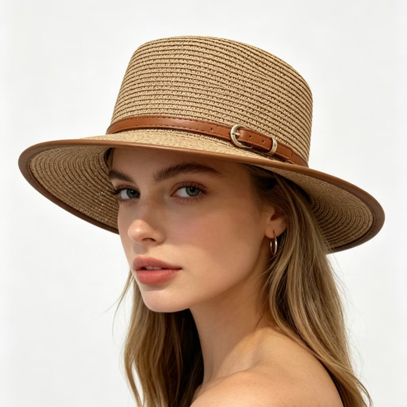 Khaki equestrian vintage hat