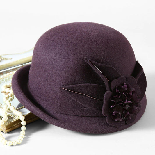 Stunning purple wool piece