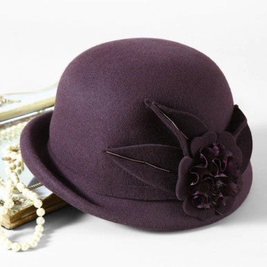 Stunning purple wool piece
