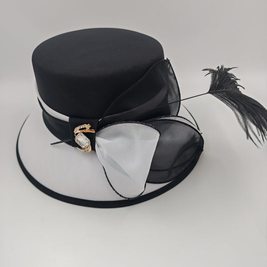 Elegant Black and White piece