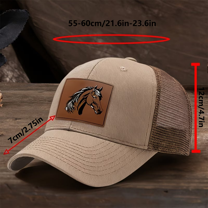 Khaki trucker cap
