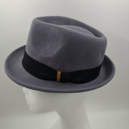 Grey Wool Unisex Hat