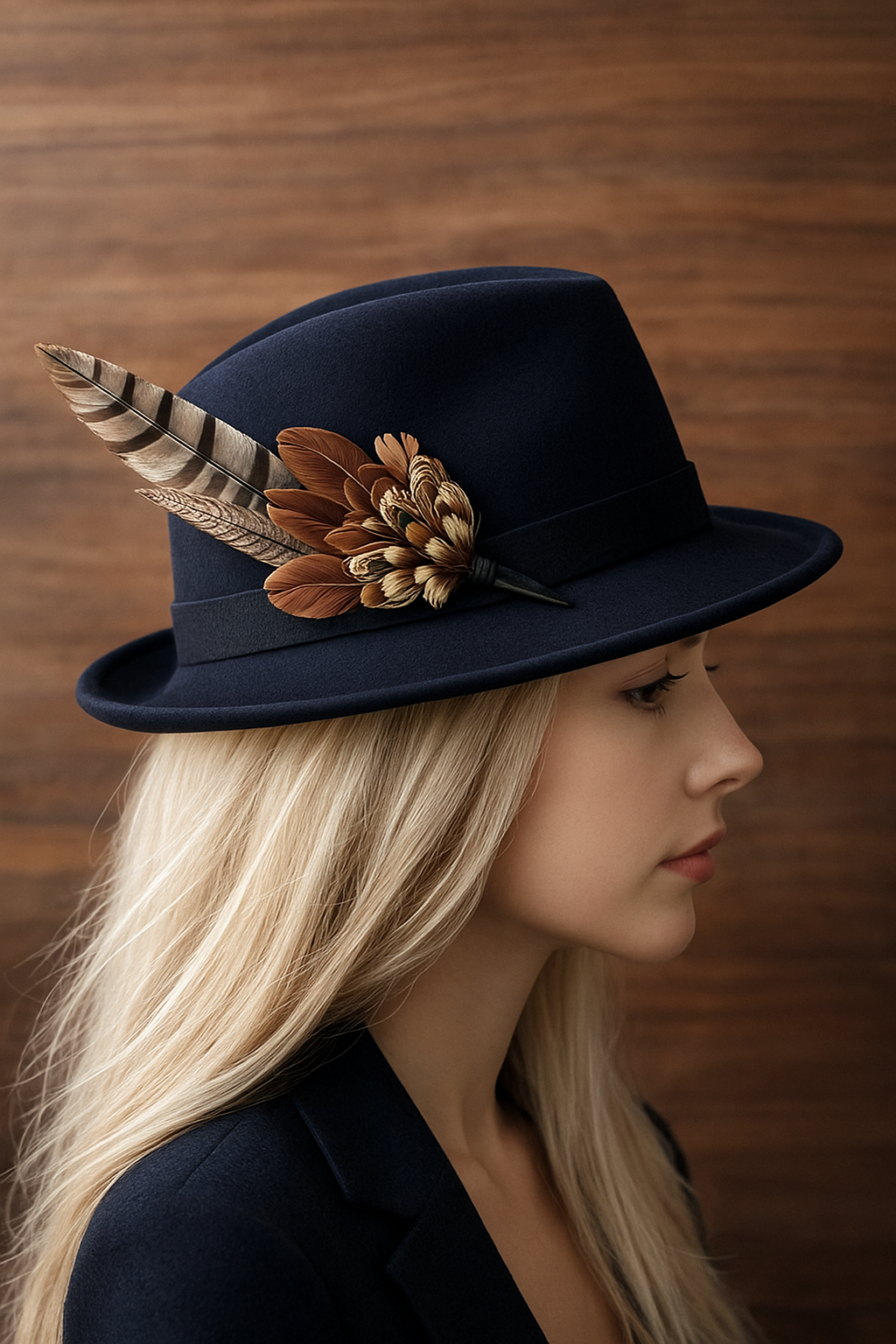 The Highland Navy Trilby