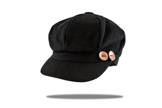 Baker boy black cap