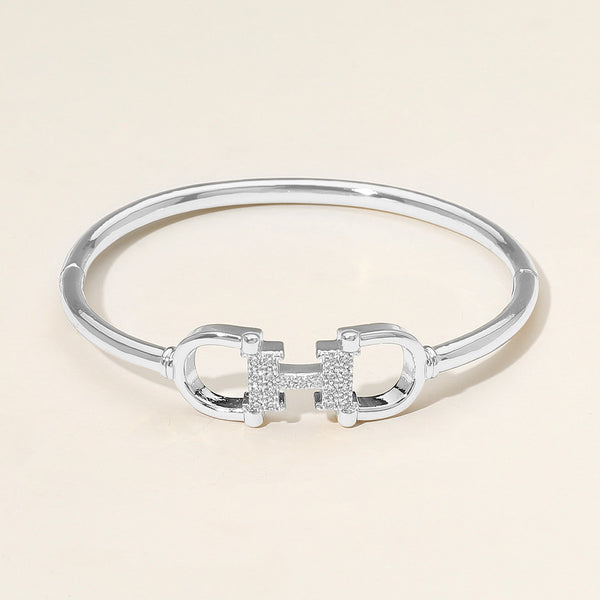 Gorgeous bit bracelet with bling