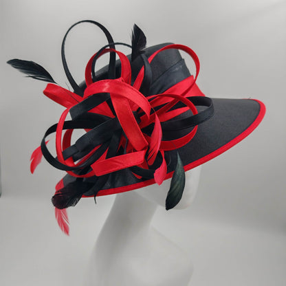 Stunning Satin black and red piece