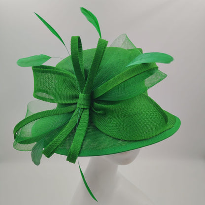 Pretty green medium brim hat