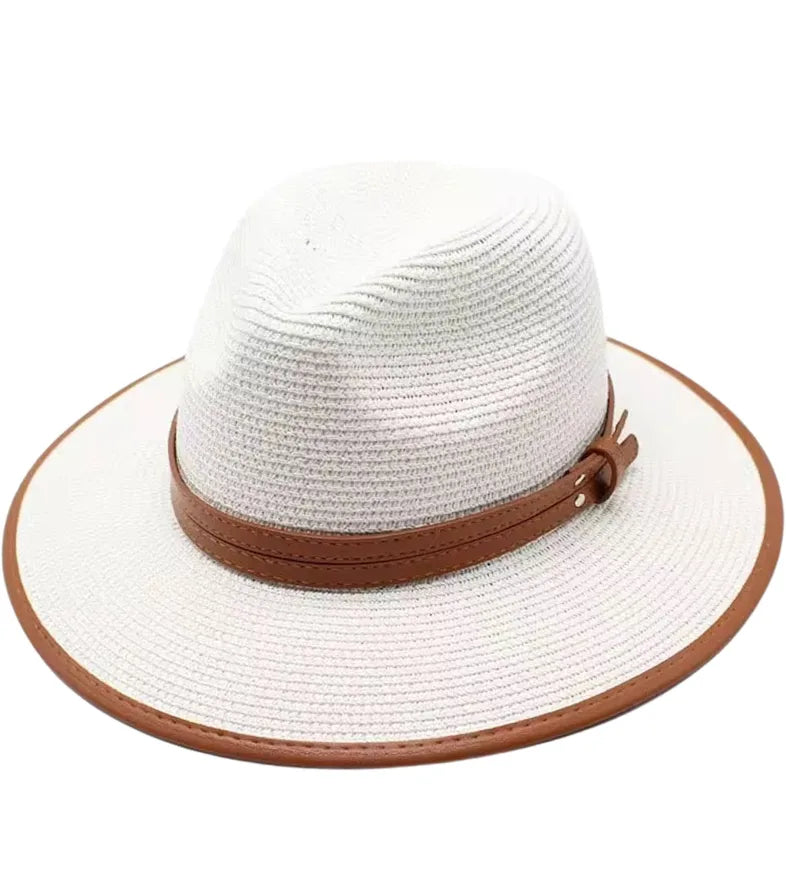 Equestrian style Panama hat