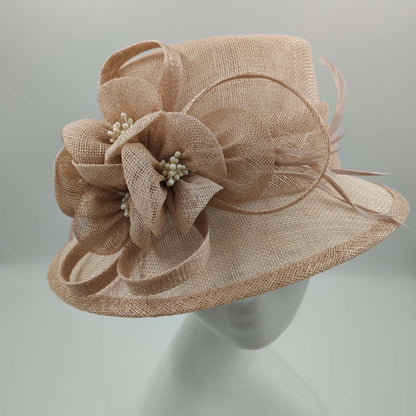 Brown medium brim