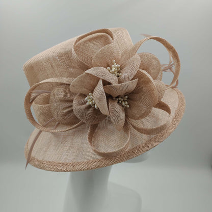 Brown medium brim