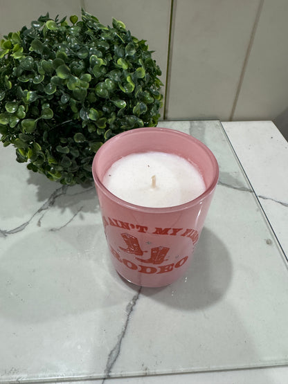 This ain’t my first rodeo candle - mango 🥭 salsa 💃