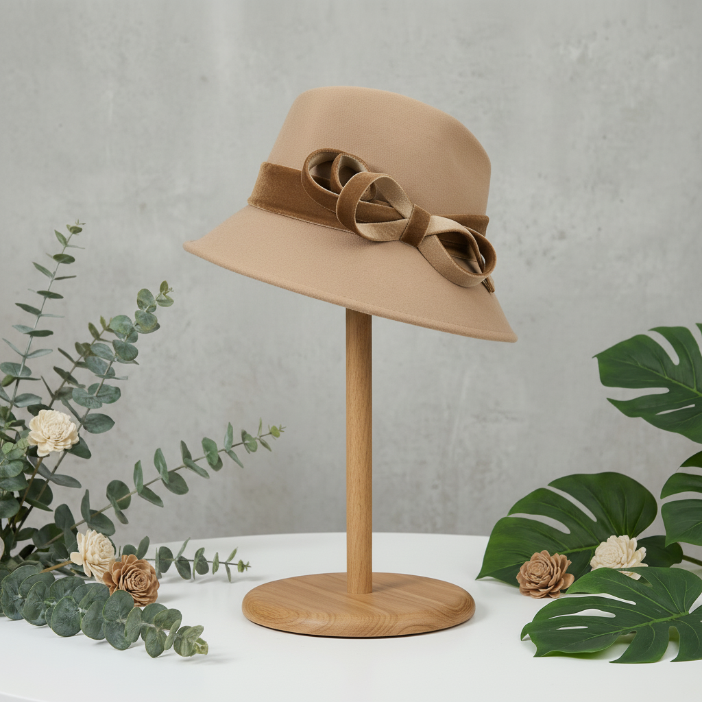 Beige & Tan Judges Wool Hat pre order arriving Jan 2026