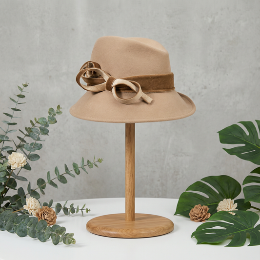 Beige & Tan Judges Wool Hat pre order arriving Jan 2026