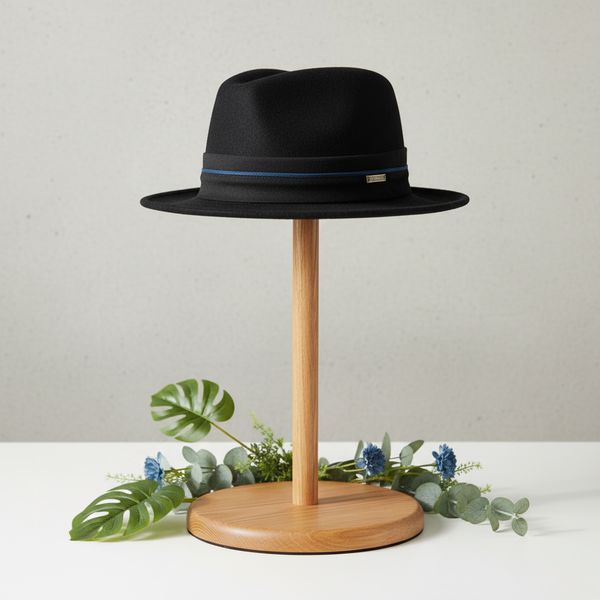 Black Mens/unisex hat