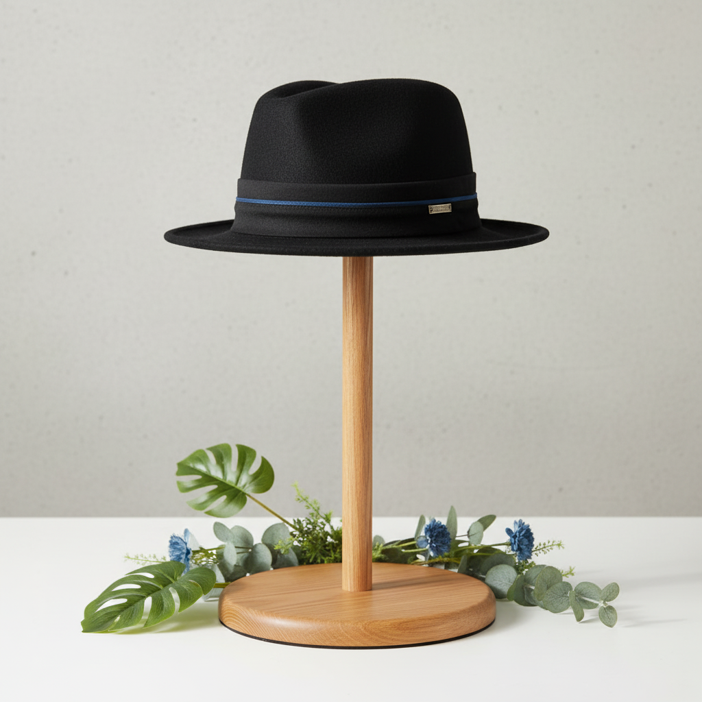 Black Mens/unisex hat